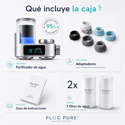 Purificador de agua Ploc Pure Digital